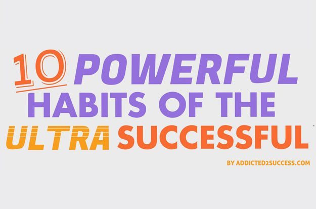 Powerful Habits Infographic Main