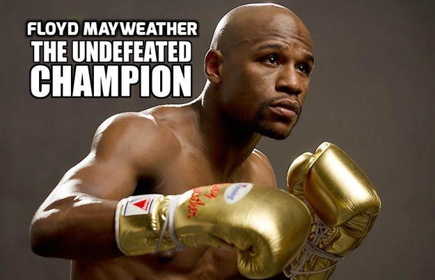 floyd mayweather undefeated champion