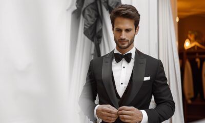 successful man groom