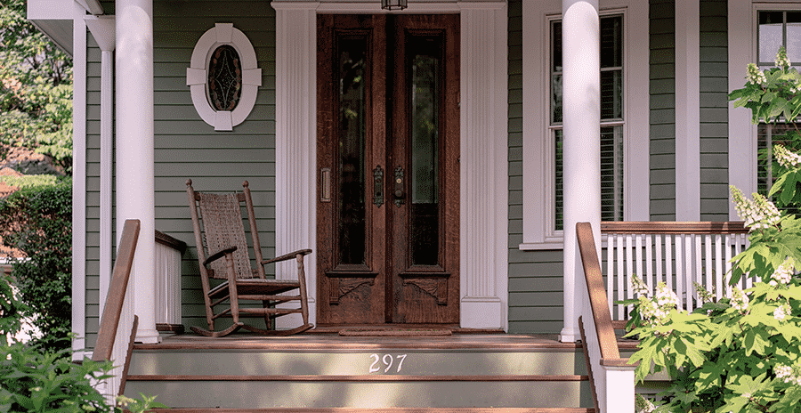 Seating Area on the Porch