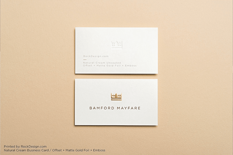 RockDesign real estate business cards templates