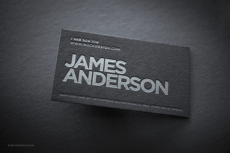 RockDesign real estate business cards templates