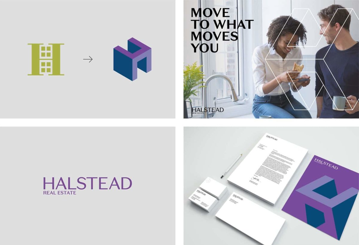 Best Real Estate logos: Halstead Realty