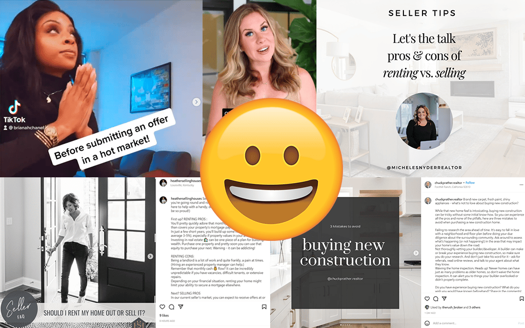 147 Real Estate Social Media Post Ideas (+ Viral Examples)