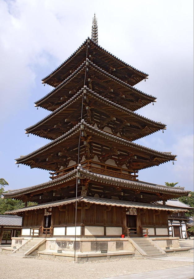 The World's Oldest Wooden Building in Nara, Japan