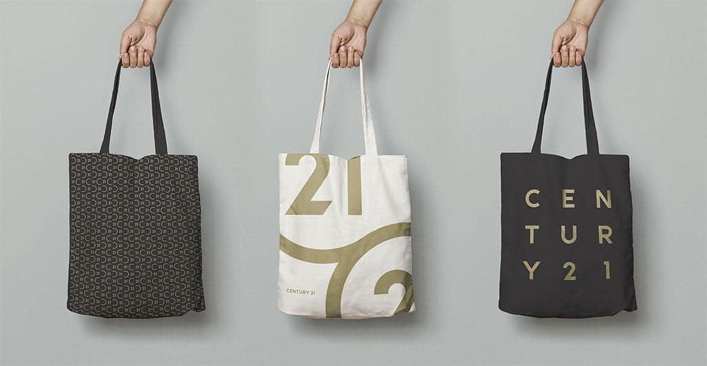 Century 21 totebags